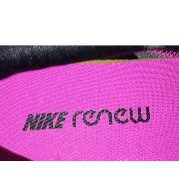 Nike Renew Run 9 US Women's Black/Pink CK6360-004 Running Pleasure Shoes Mint - Picture 7 of 12